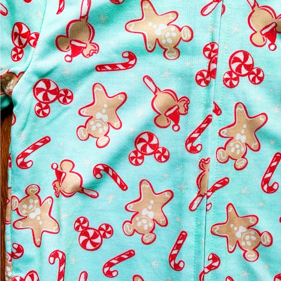 Disney Onesie Pajamas For Kids - Mickey Holiday Treats - Picture 5 of 6